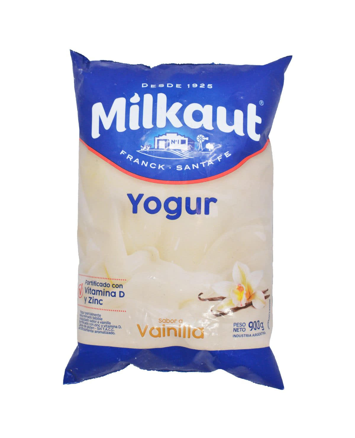 Yogur Milkaut Vainilla 900 Gr